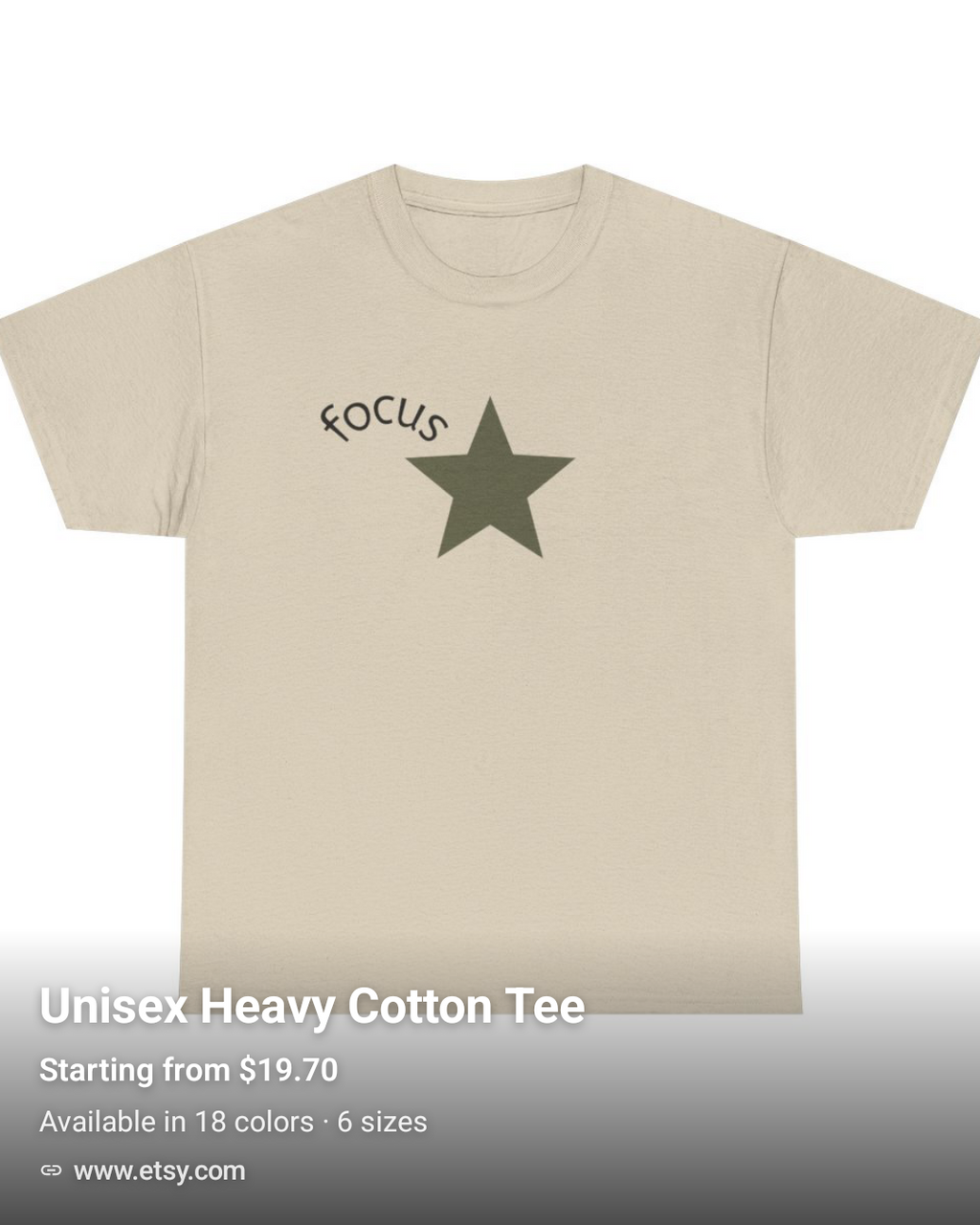 FOCUS | T-shirt Inspirant