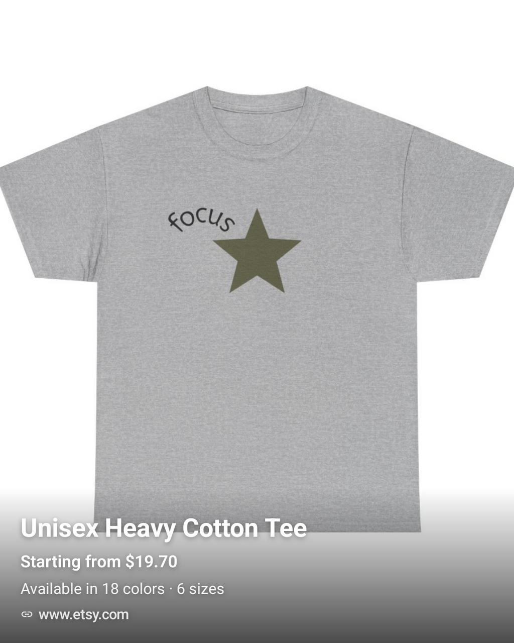 FOCUS | T-shirt Inspirant