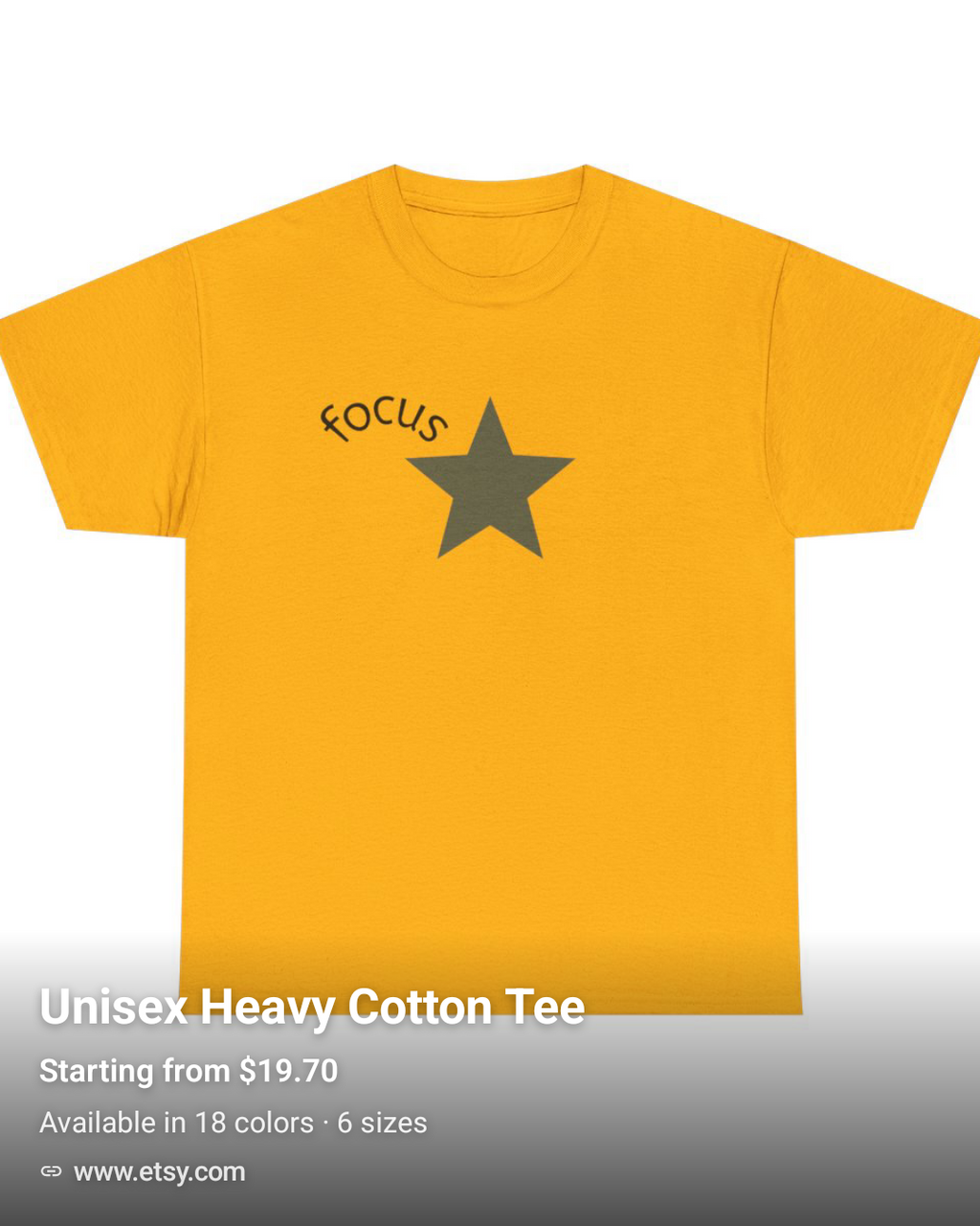 FOCUS | T-shirt Inspirant