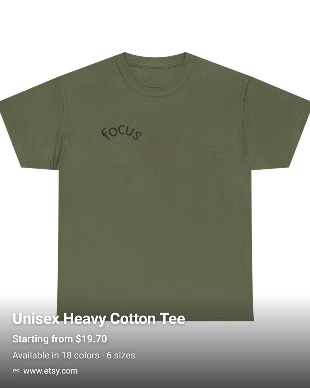 FOCUS | T-shirt Inspirant
