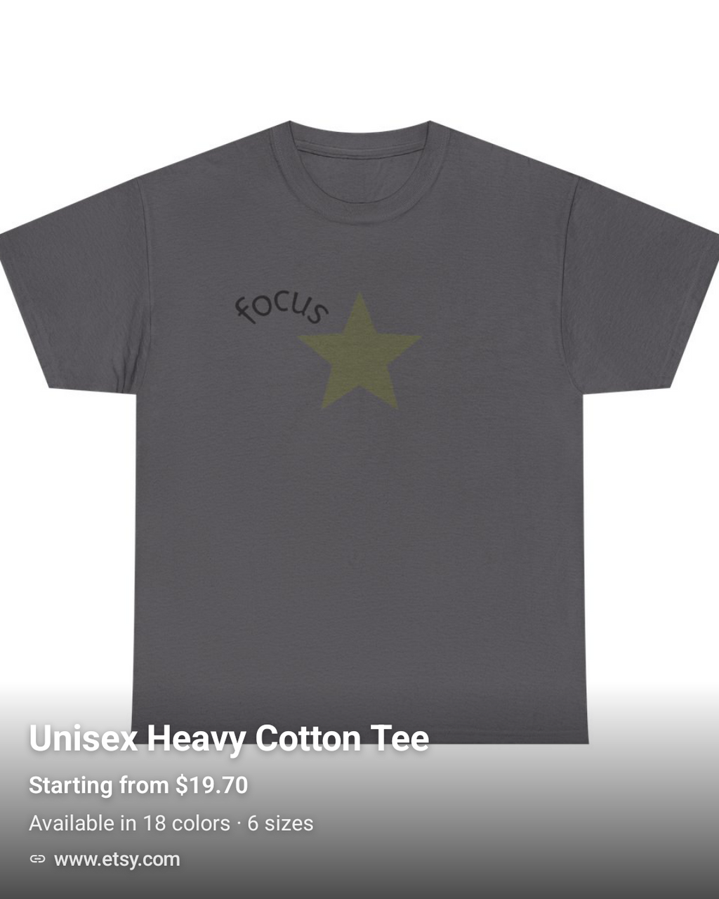 FOCUS | T-shirt Inspirant