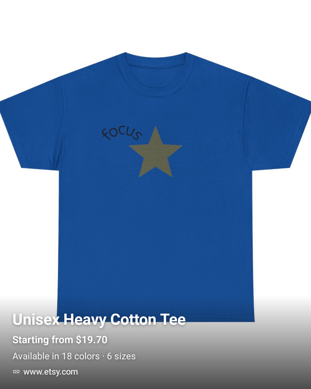 FOCUS | T-shirt Inspirant