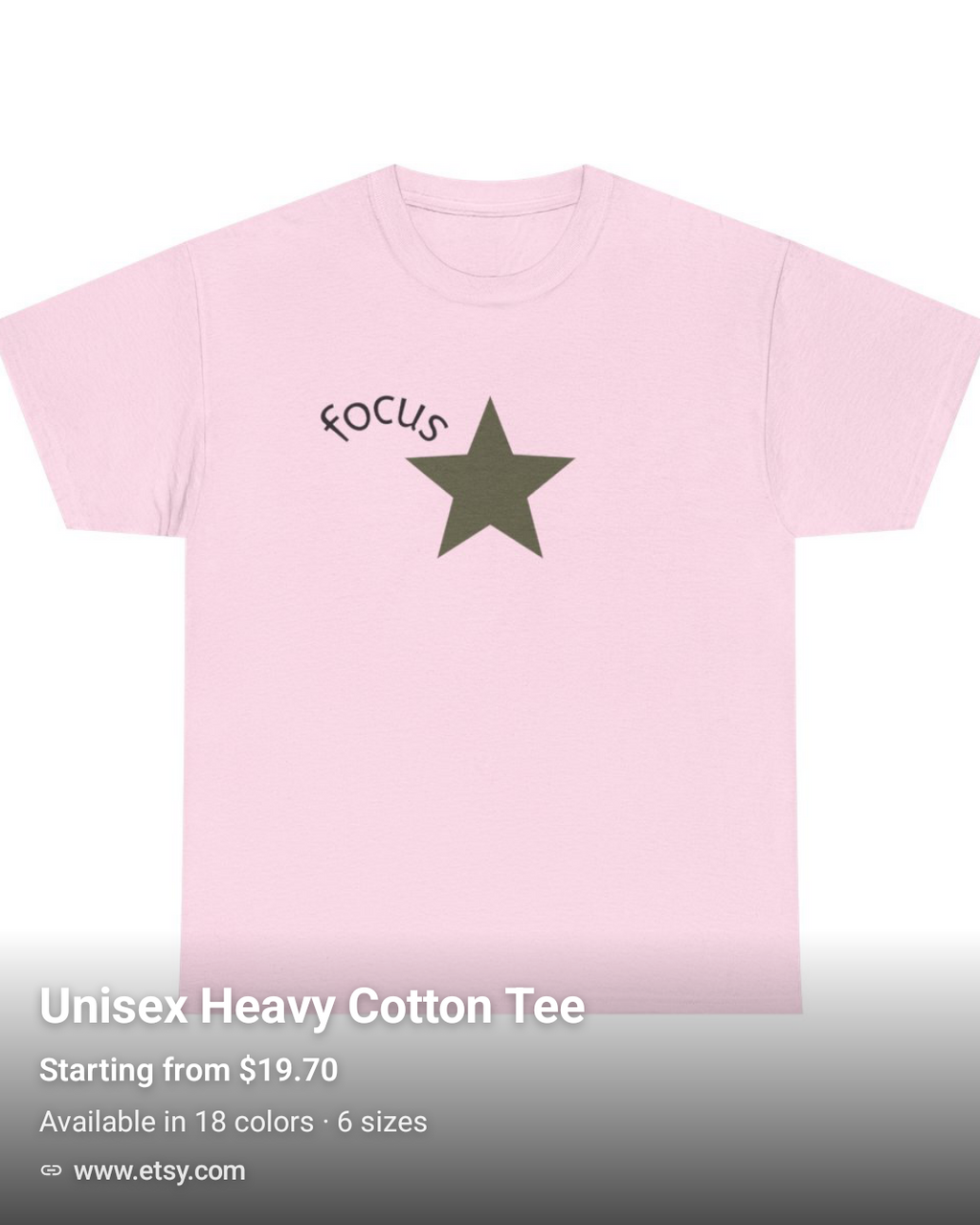 FOCUS | T-shirt Inspirant