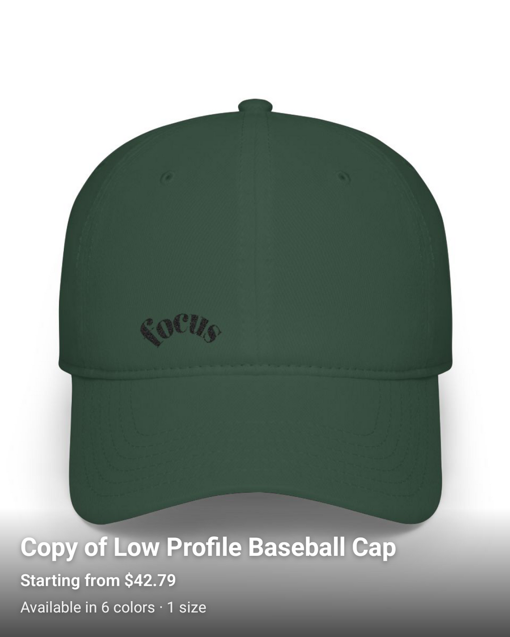 FOCUS - Casquette de baseball classique