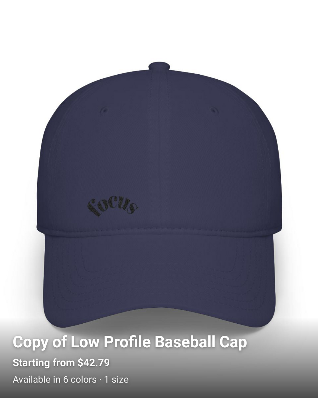 FOCUS - Casquette de baseball classique