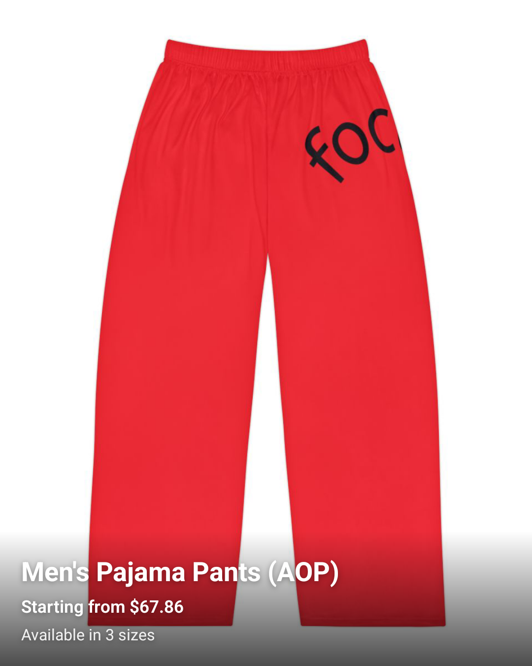Focus – Pantalon Unisexe Confort Premium